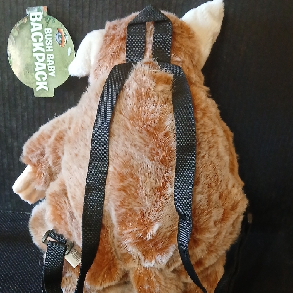 The BushBaby Galago Super Cute Backpack That's Ultra Soft & Really Huggable! New - Picture 4 of 10